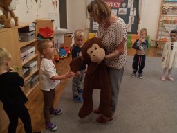 2025-09-15 Powitanie z małpka Iwoną